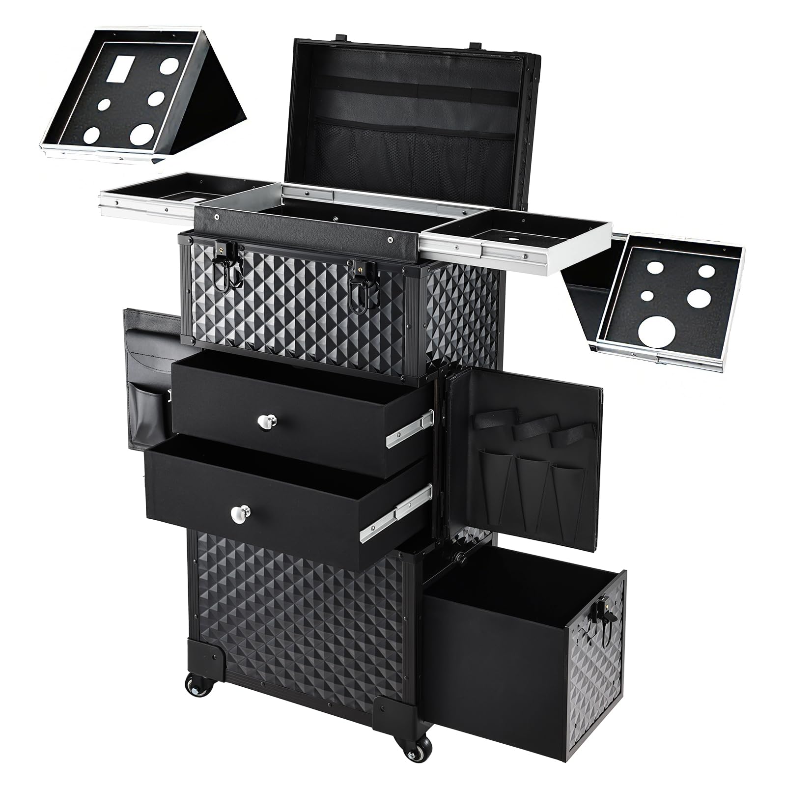 Joligrace Cosmetology Case on Wheels