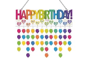 Eersida Birthday Wall Hanging Calendar: The Ultimate Family Birthday Tracker