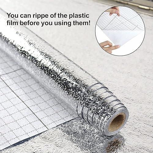 Miniatura 3 de Papel tapiz a prueba de aceite de cocina, 4 unidades, para despegar y pegar, papel de contacto, autoadhesivo, resistente al agua, resistente al