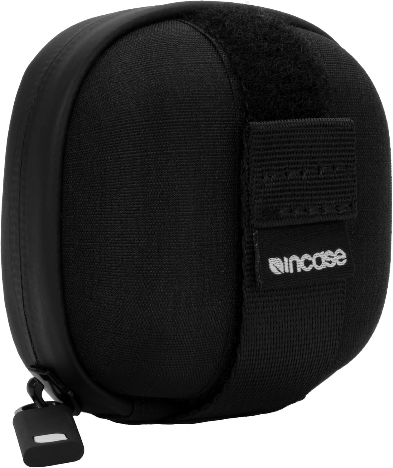 Incase Transfer Earbuds Case – Universal Fit, Recycled Ripstop Exterior, Compression-Molded Shell, Cable Pocket & Quick-Attach Strap – Black - Image 2