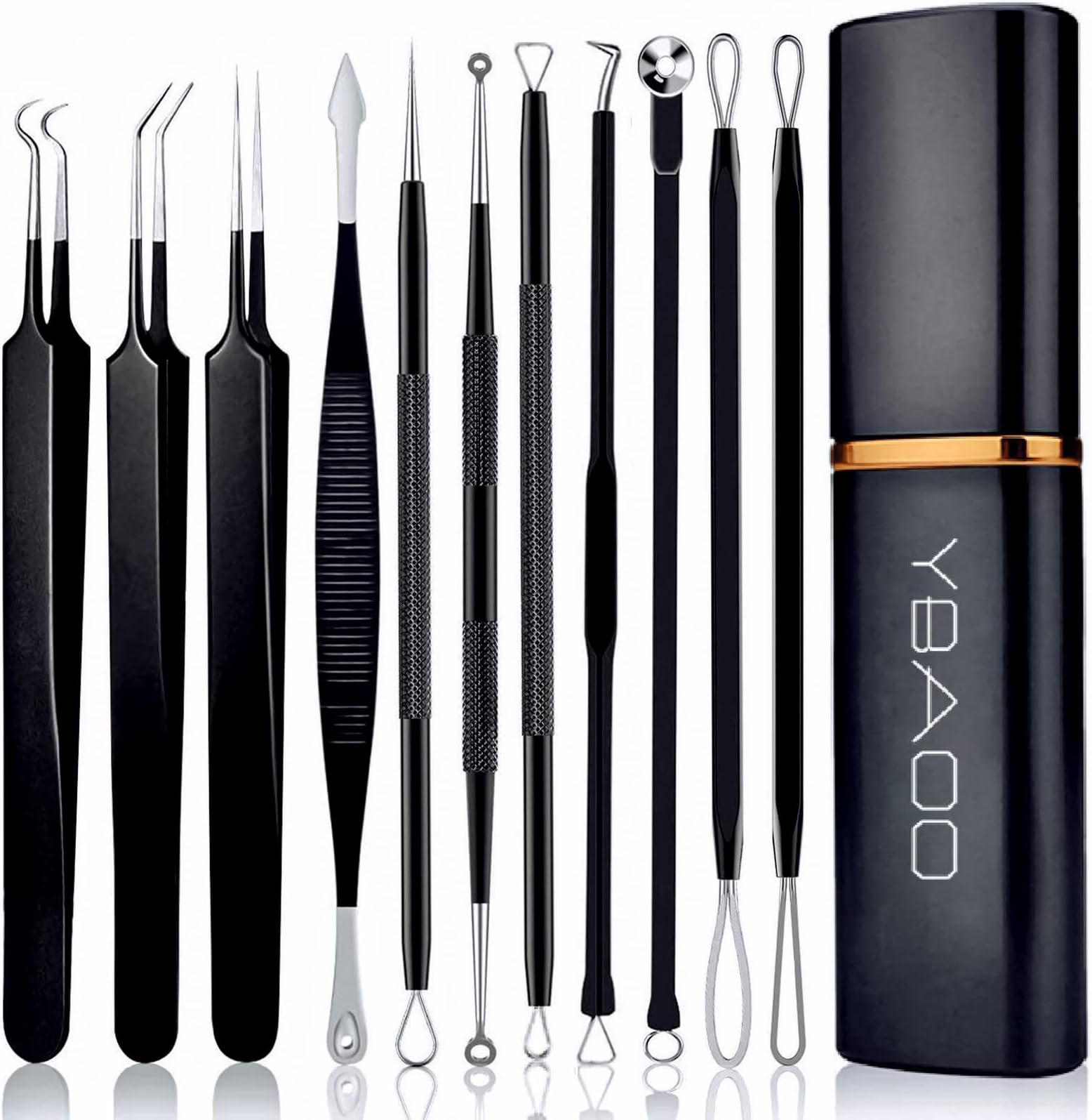 Boxoyx Pimple Popper Tool Kit 6 Pcs Blackhead Remover