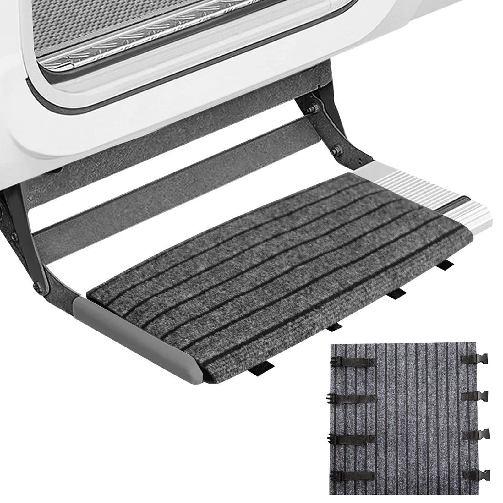 Protector de escalera de autocaravana para evitar manchas de tierra 8