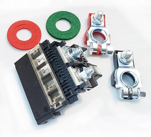 Miniatura 6 de 24380-79915 2438079915 Fusible de Batería Fuselink Fusible 24340-7F000, tuercas de terminal positivo de batería, compatible con Nissan 350Z