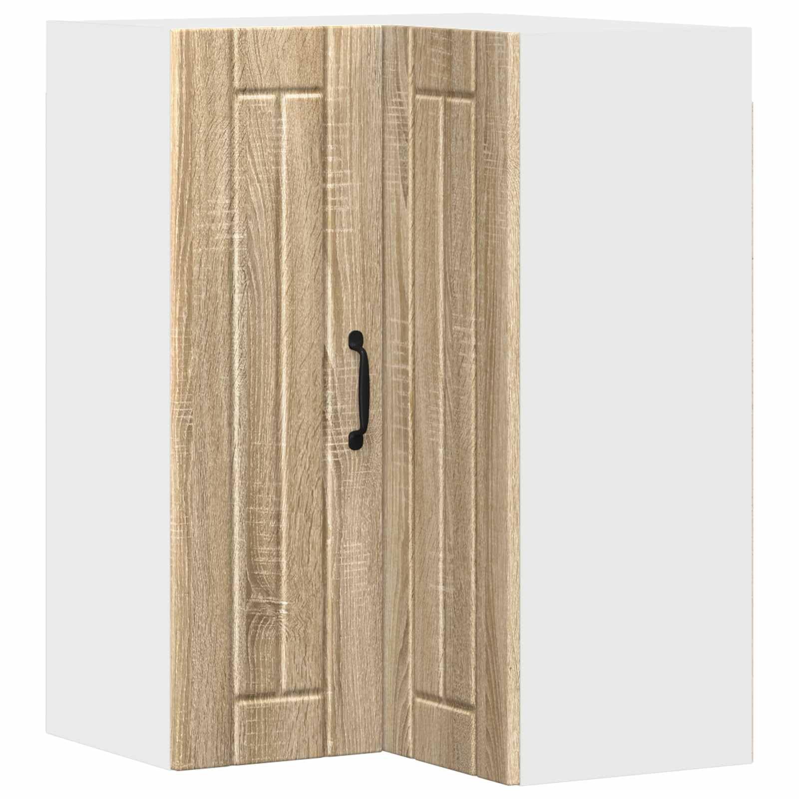 Küchenschrank Sonoma-Eiche 57x57x80 cm, Holzwerkstoff, Langlebiger Küchenschrank für Kochutensilien, Modernes Design, Praktische Aufbewahrung