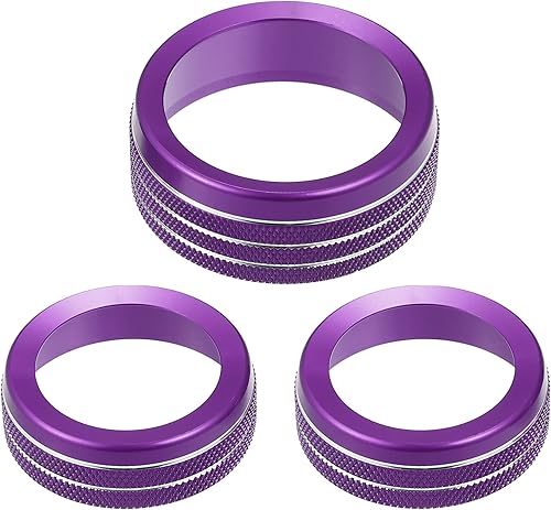 Calcomanías para pomos de aire acondicionado de automóvil, cubierta de perilla para interruptor de radio de CA para Dodge Durango 2014-2020 para