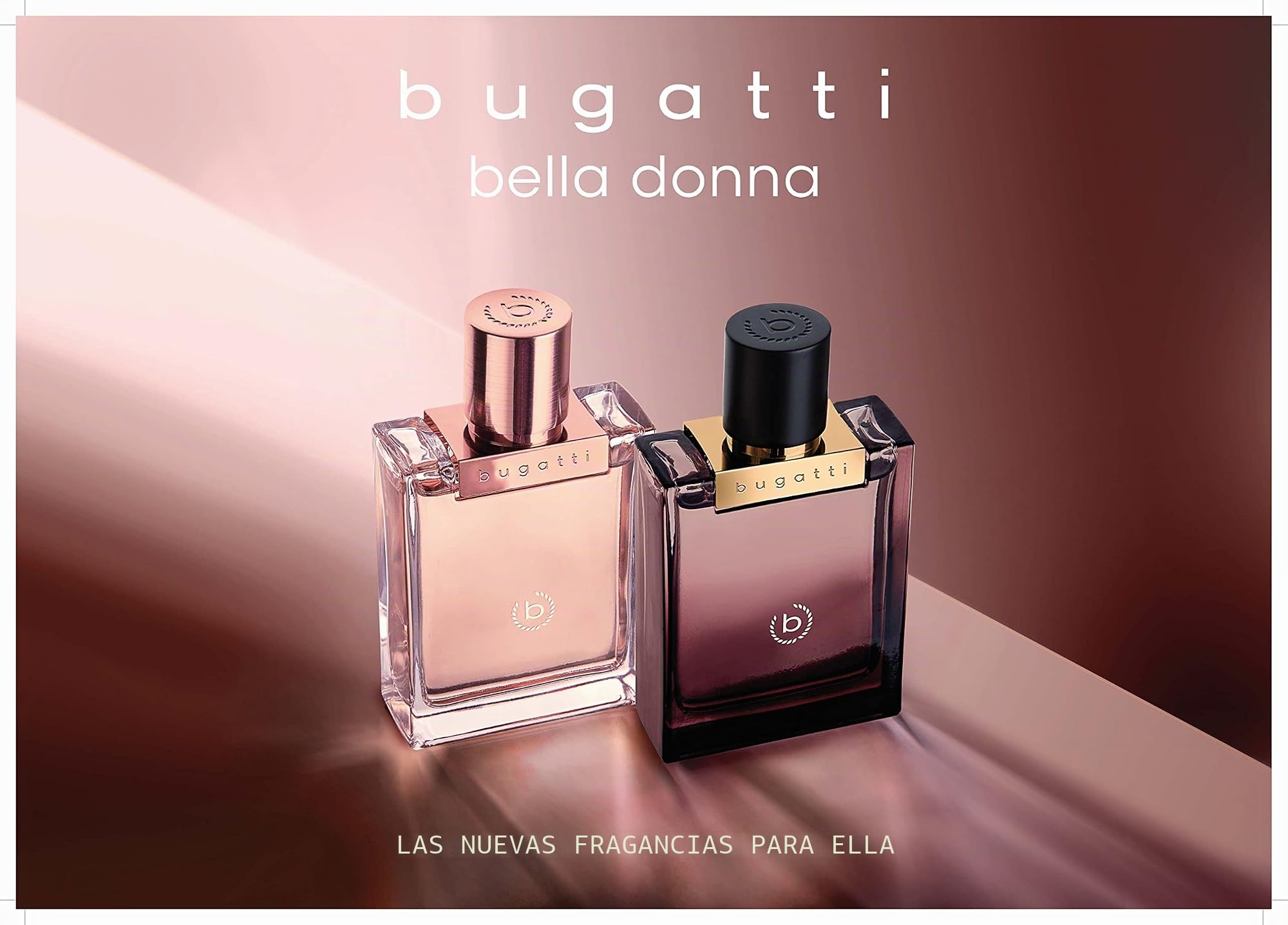 bugatti Perfume mujer bella donna intensa EdP 60 ml I Eau de Parfum sensual para todas las edades y para cualquier ocasión I elegante combinación de café, jazmín y pachulí I floral, terroso y cálido