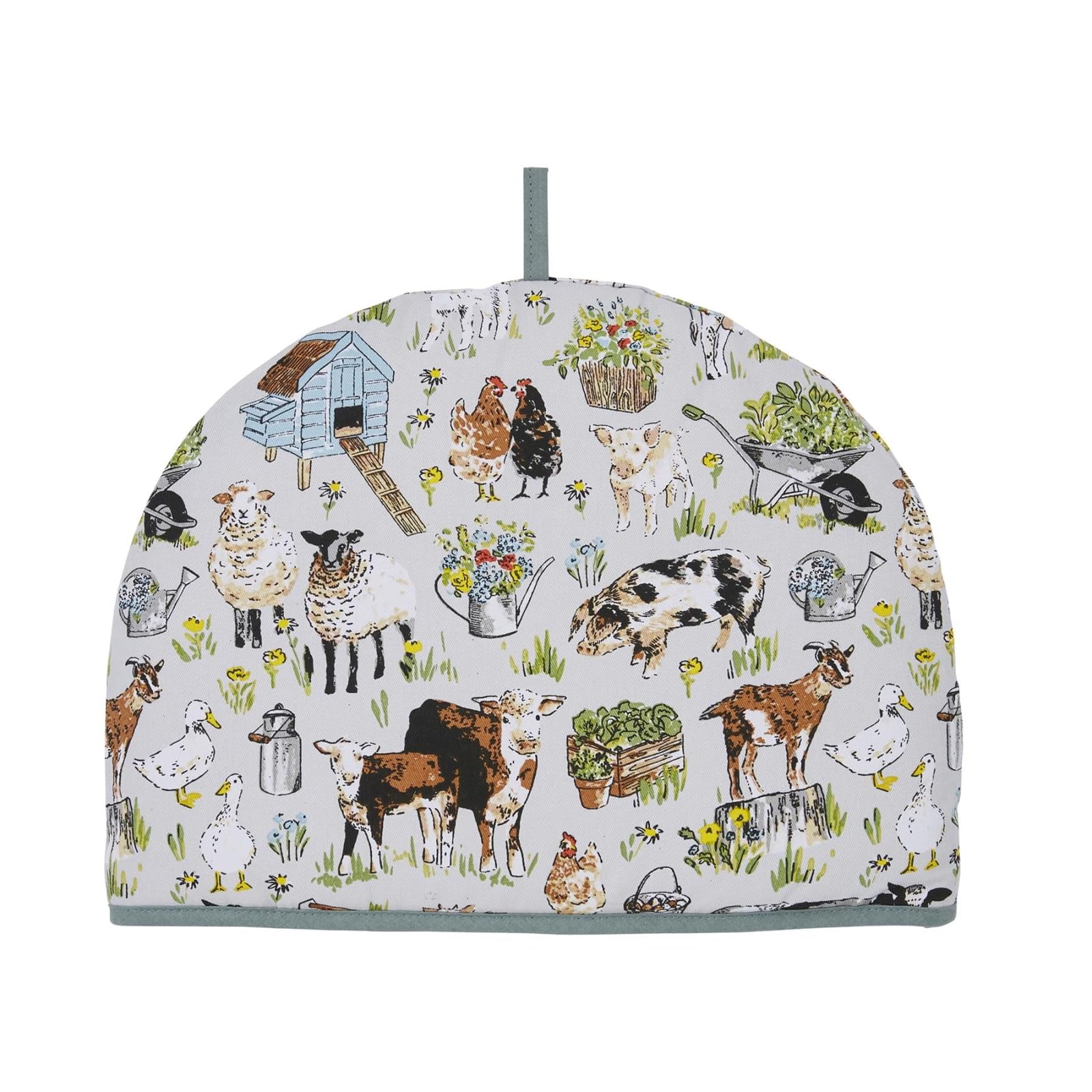 Ulster Weavers Farm Animals Tea Cosy (35 x 35 x 27cm) 100% Cotton, Teapot Warmer, Tea Pot Cover, Portman Farm (Cow, Pig, Duck & Chicken Themes), PAFGYSTADY1ZZ