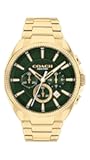 Jackson Men's Chronograph Watch - Date Window and Subdials for Hours, Minutes, Seconds - Water Resistant 3 ATM/30 Meters - Gift for Him - Premium Fashion Timepiece for Everyday Wear - 45mm