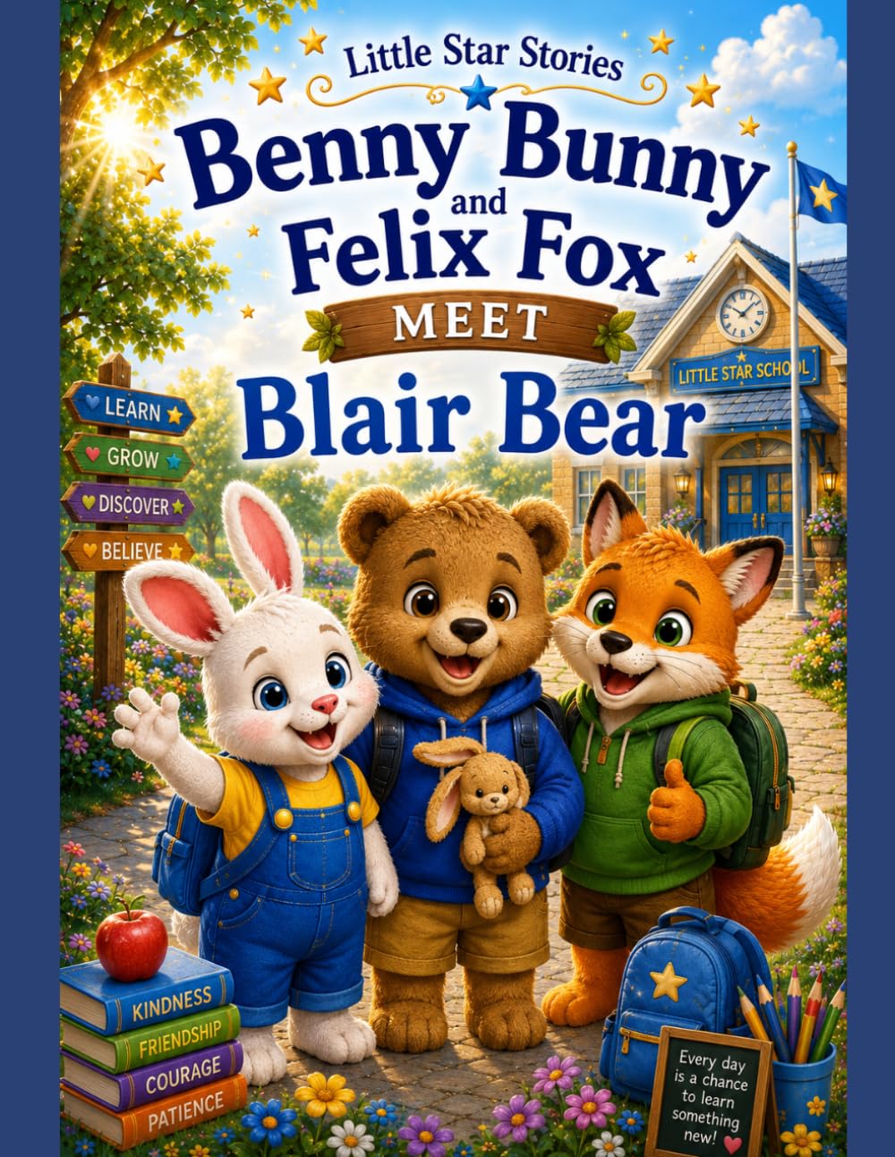 Benny Bunny and Felix Fox Meet Blair Bear (Little star stories)