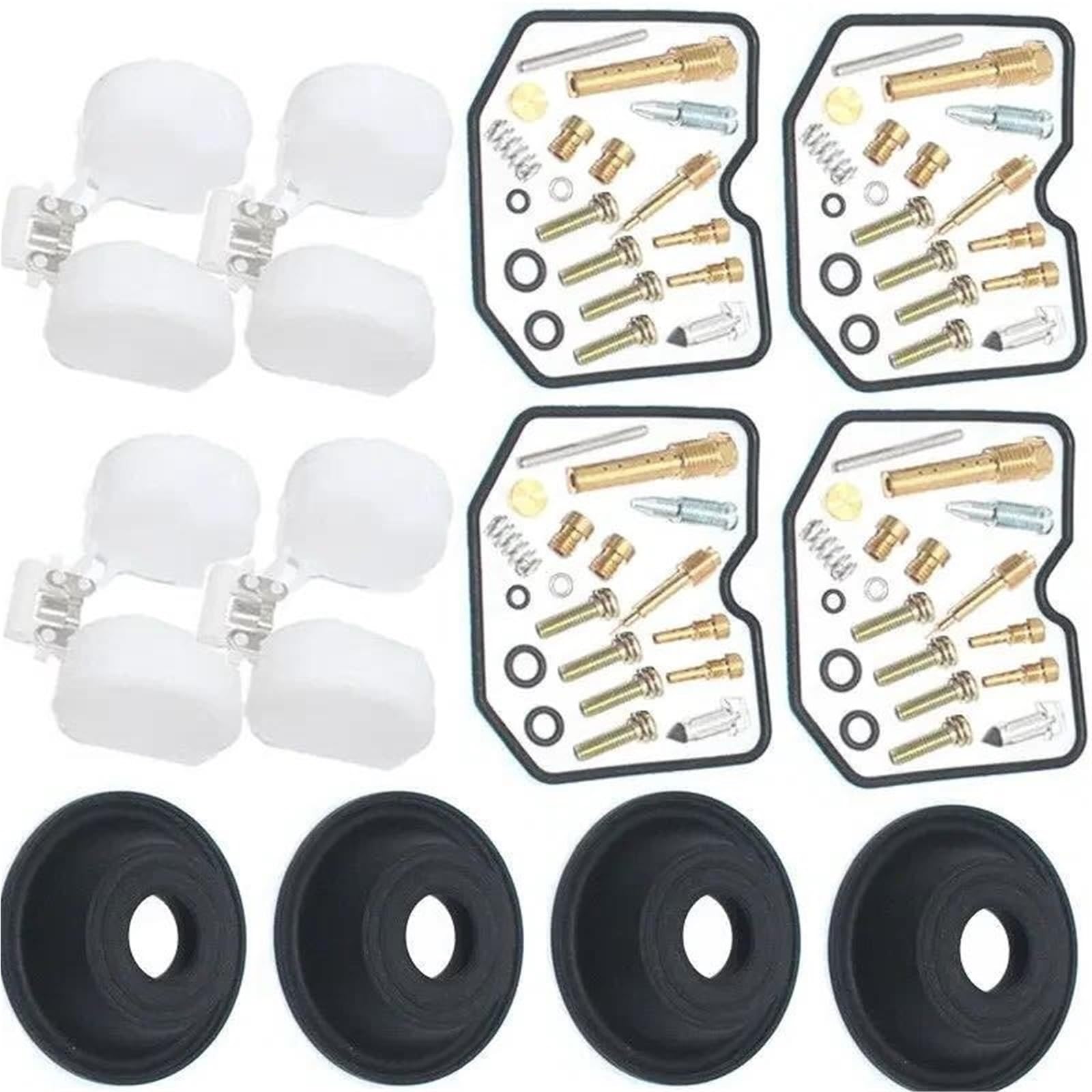 Kit guarnizioni Membrana Kit di Riparazione del Carburatore per Moto Kit di Riparazione Carburatore A Membrana Galleggiante per S&uzuki GSF600S GSF 600 650 GSF650 GSF600 S