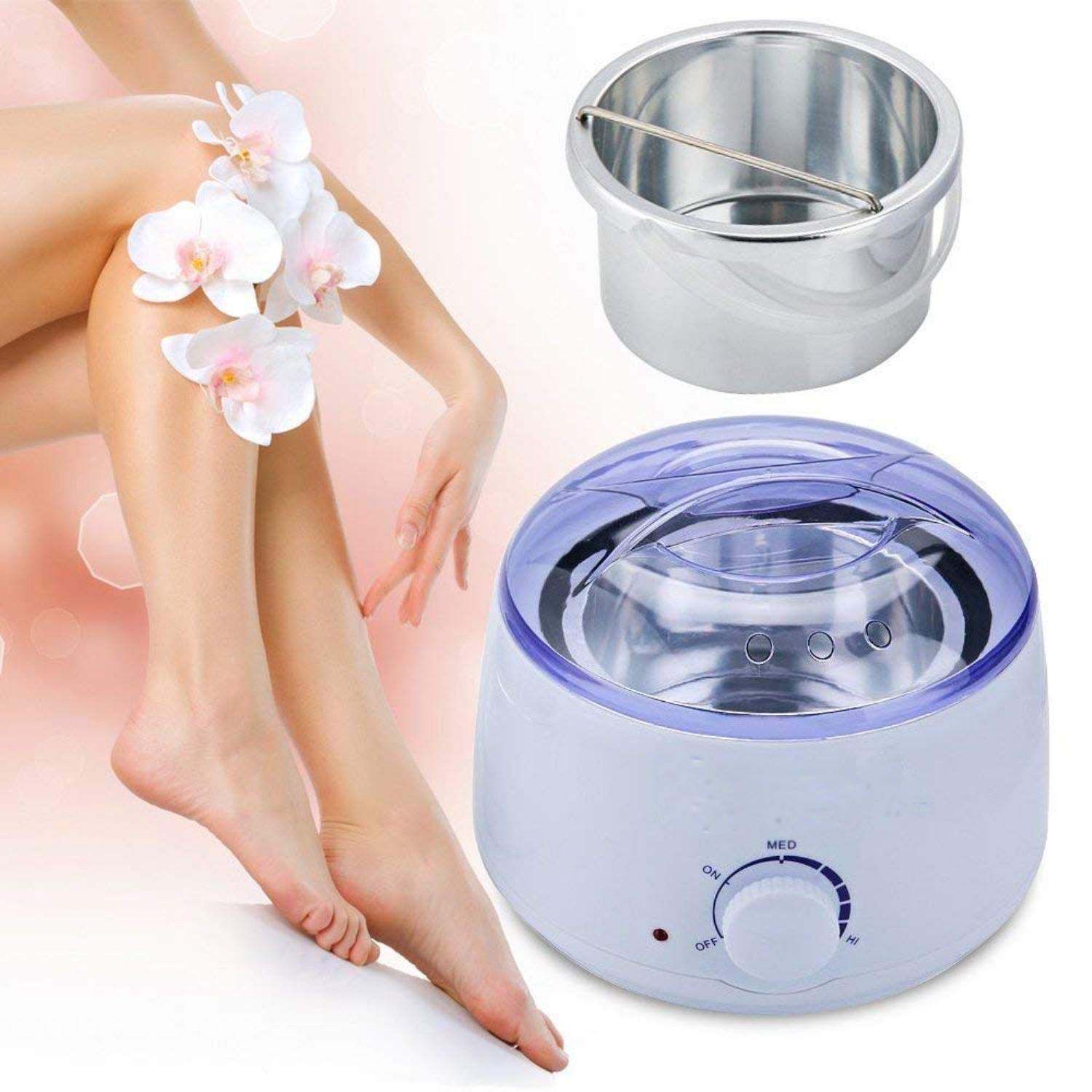 B For Best Pro Wax Heat Machine 100 Warmer Hot Heater with Temperature  Control, for women, wax heater waxing Hard, Strip and Paraffin Waxing,