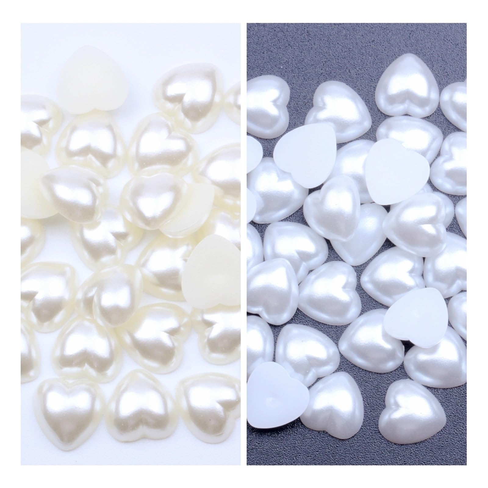 Perla Di Murano A Cuore Con Murrine Colore Ametista Trasparente, 20 Mm Con Foro Passante - Foto 8