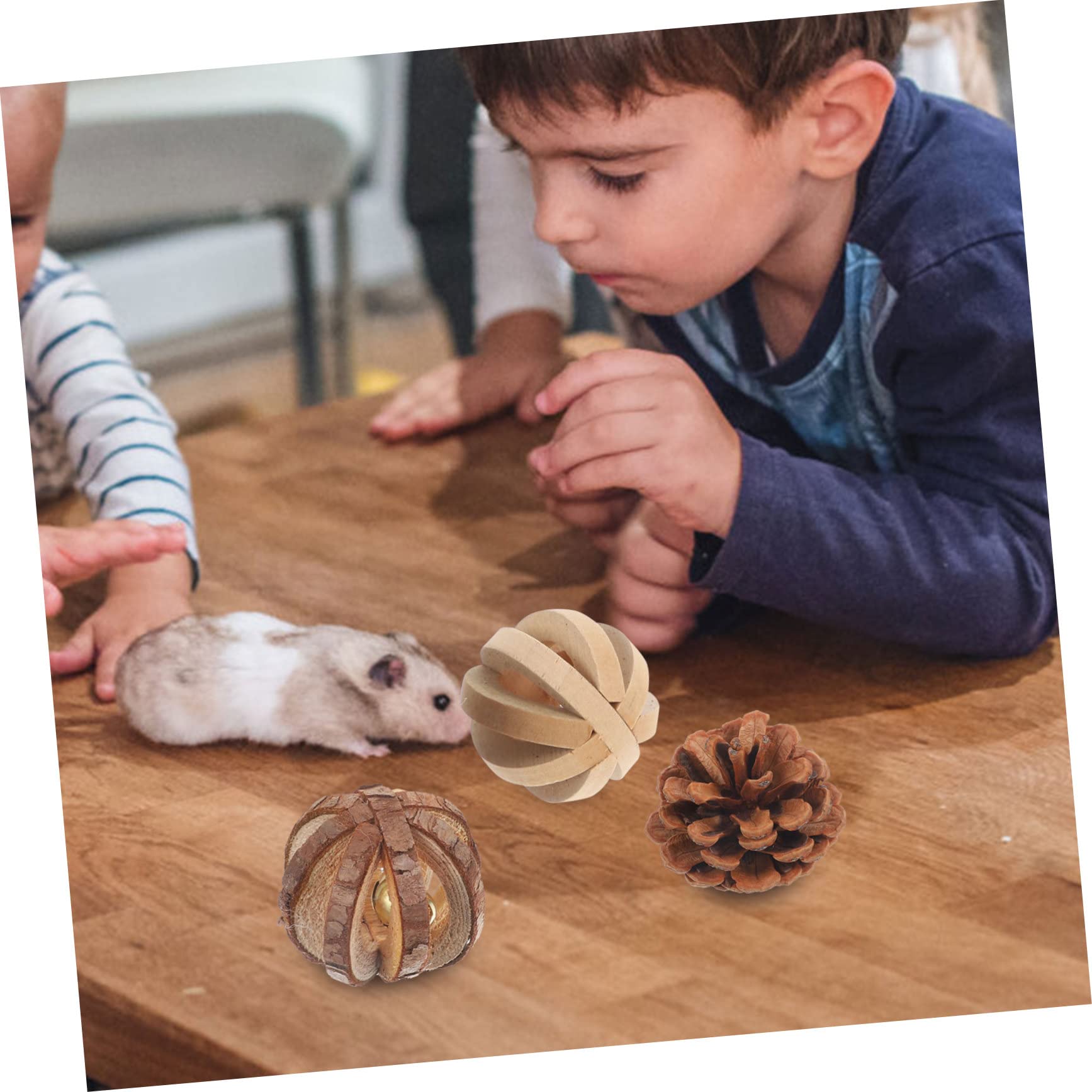 BESPORTBLE 15stücke Teiliges Hamster Kauspielzeug Aus Natürlichem Für Kleine Tiere Molar Spielzeuge Für Hamster Meerschweinchen Und Kaninchen Zur Zahnpflege Und Beschäftigung