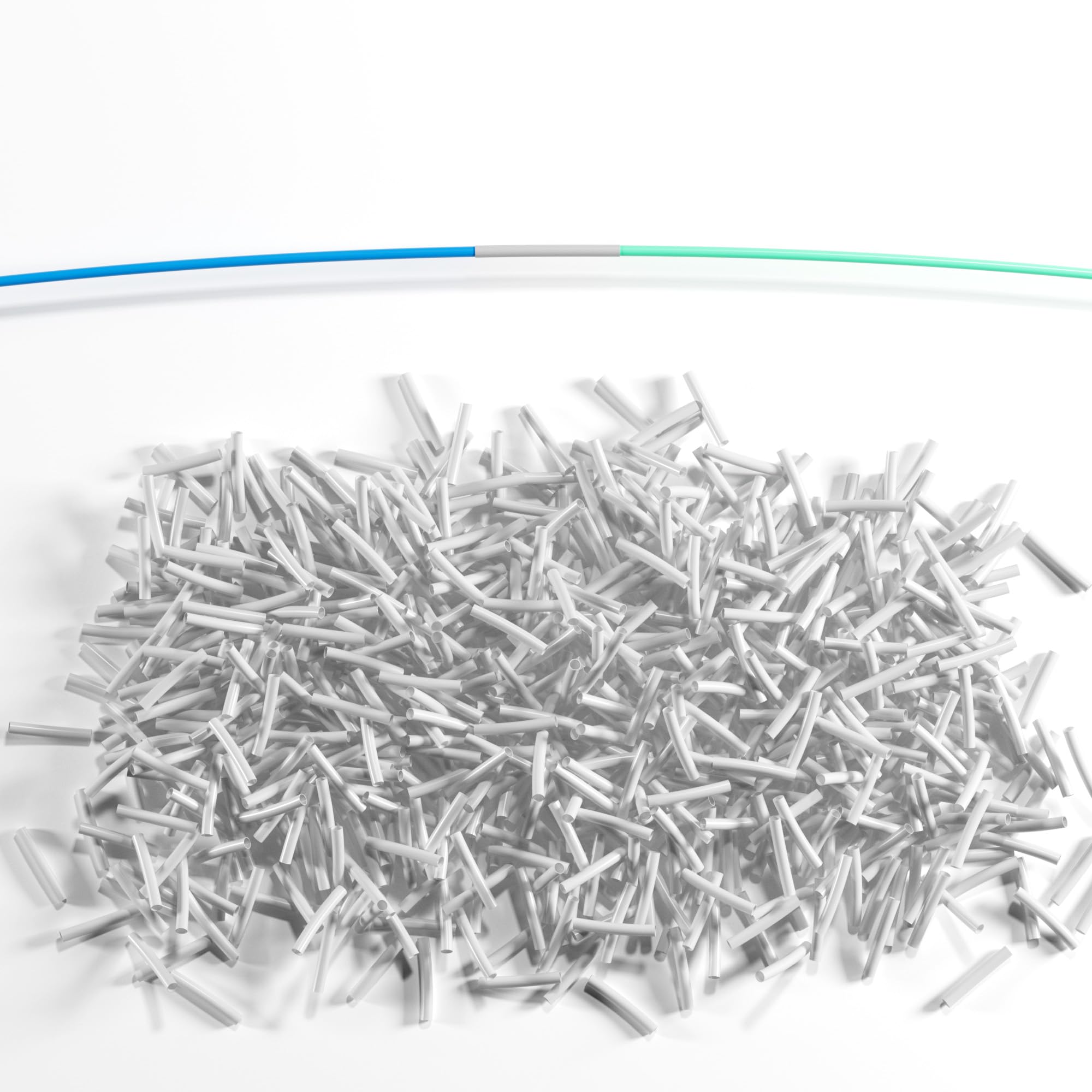 PTFE tube for 1.75mm, 600 pieces in a pack, for 3D printers, fusion splicers-image-41