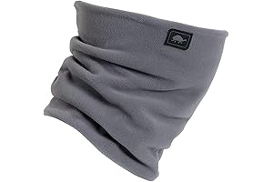 Double-Layer Midweight Micro Fur Fleece Neck Warmer