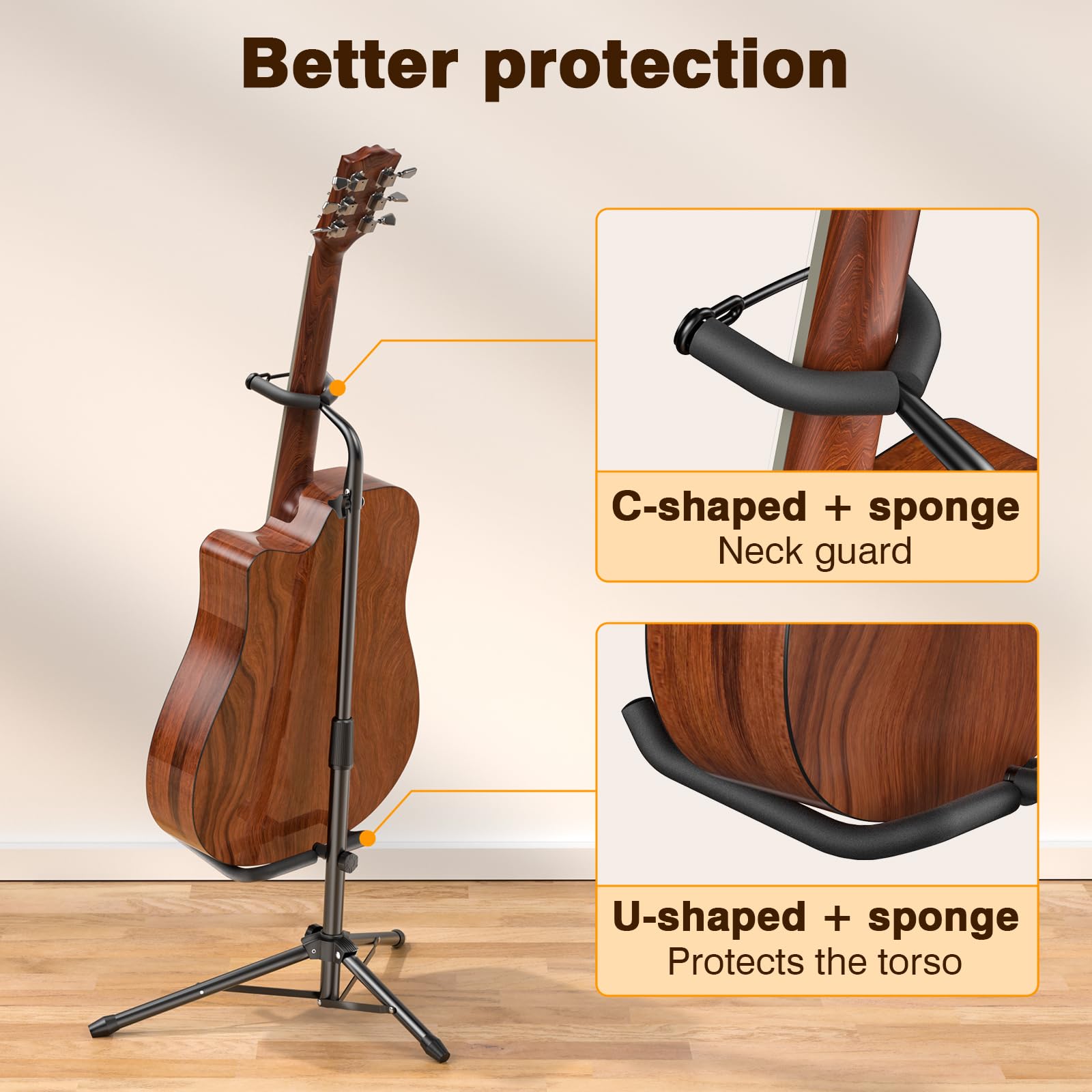 New Bee Guitar Stand Floor - Image 4