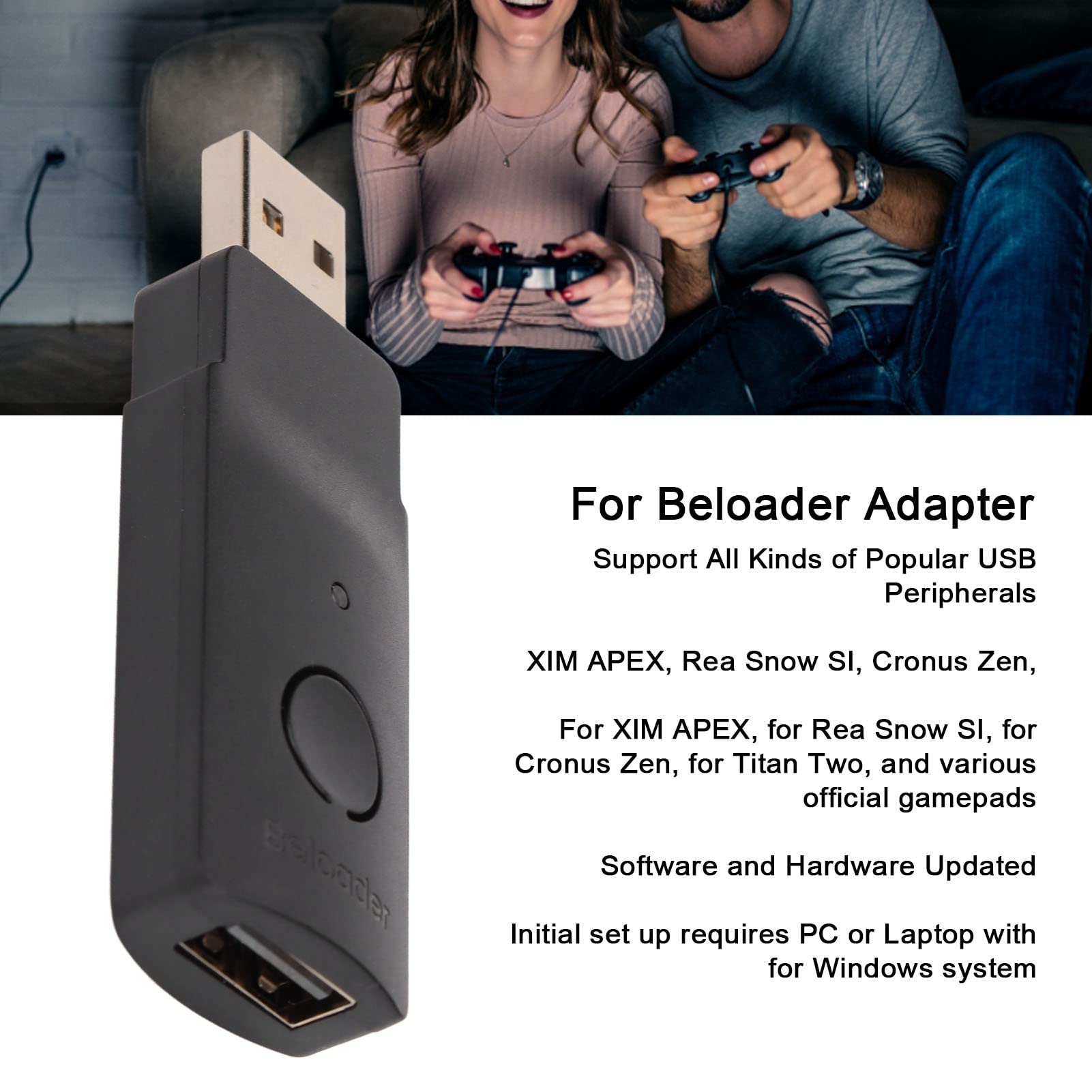 Amazon | Beloader アダプター、コンバーター ゲーム アダプター、PS5 
