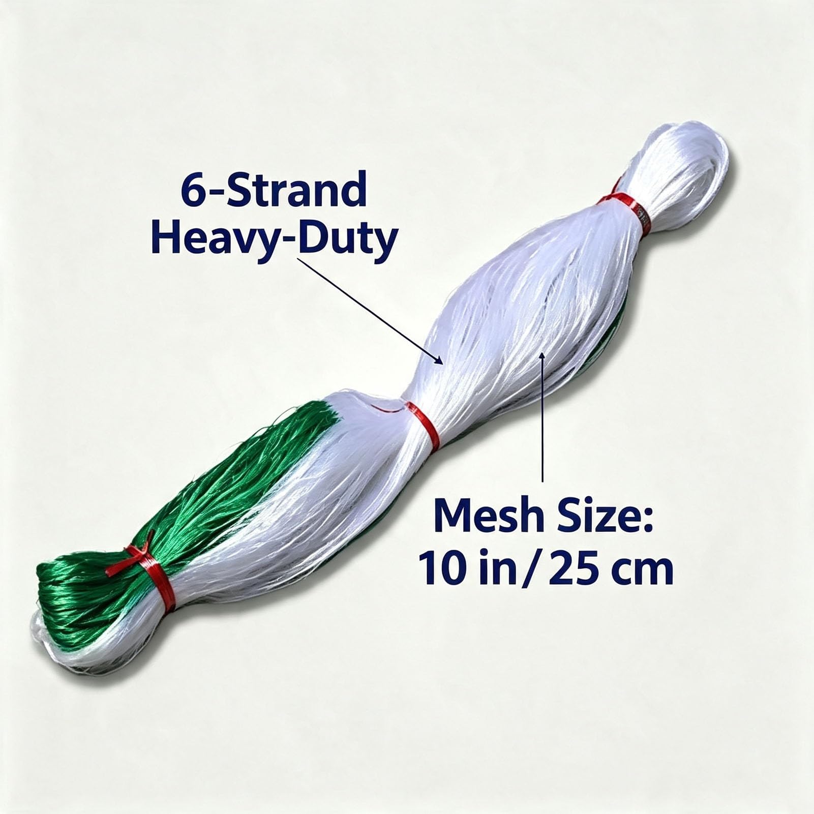 Malla De Enrejado para Plantas Grande, Malla De 25×25 cm, HDPE