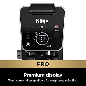 Ninja Hot and Iced Coffee Maker, Single Serve Coffee Maker and Drip Coffee Machine, DualBrew Pro Specialty 12-Cup with K-Cup Combo, Includes Permanent Filter, CFP307