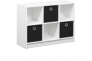 Small Cube Storage: Furinno Basic 3x2 Cube Storage Bookcase