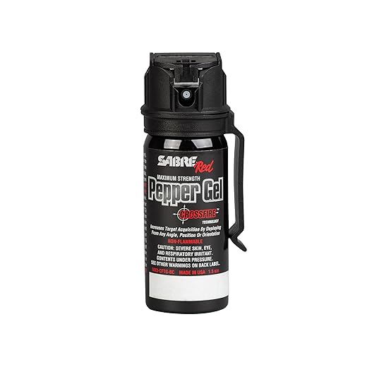 SABRE Crossfire Pepper Gel, 1.5 oz