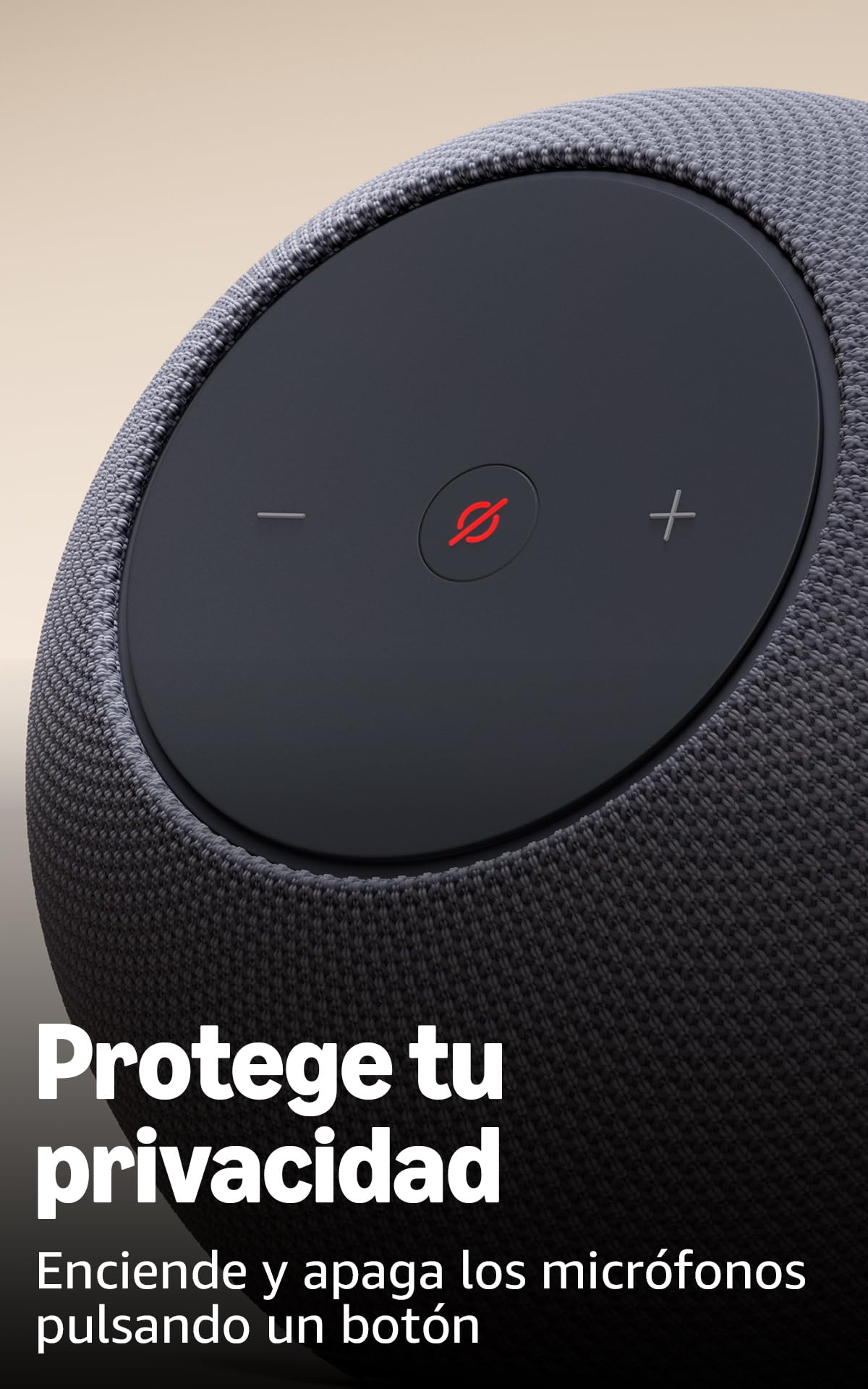 Amazon Echo Studio (newest gen), compact design, immersive spatial audio and Dolby Atmos, Graphite — view 6