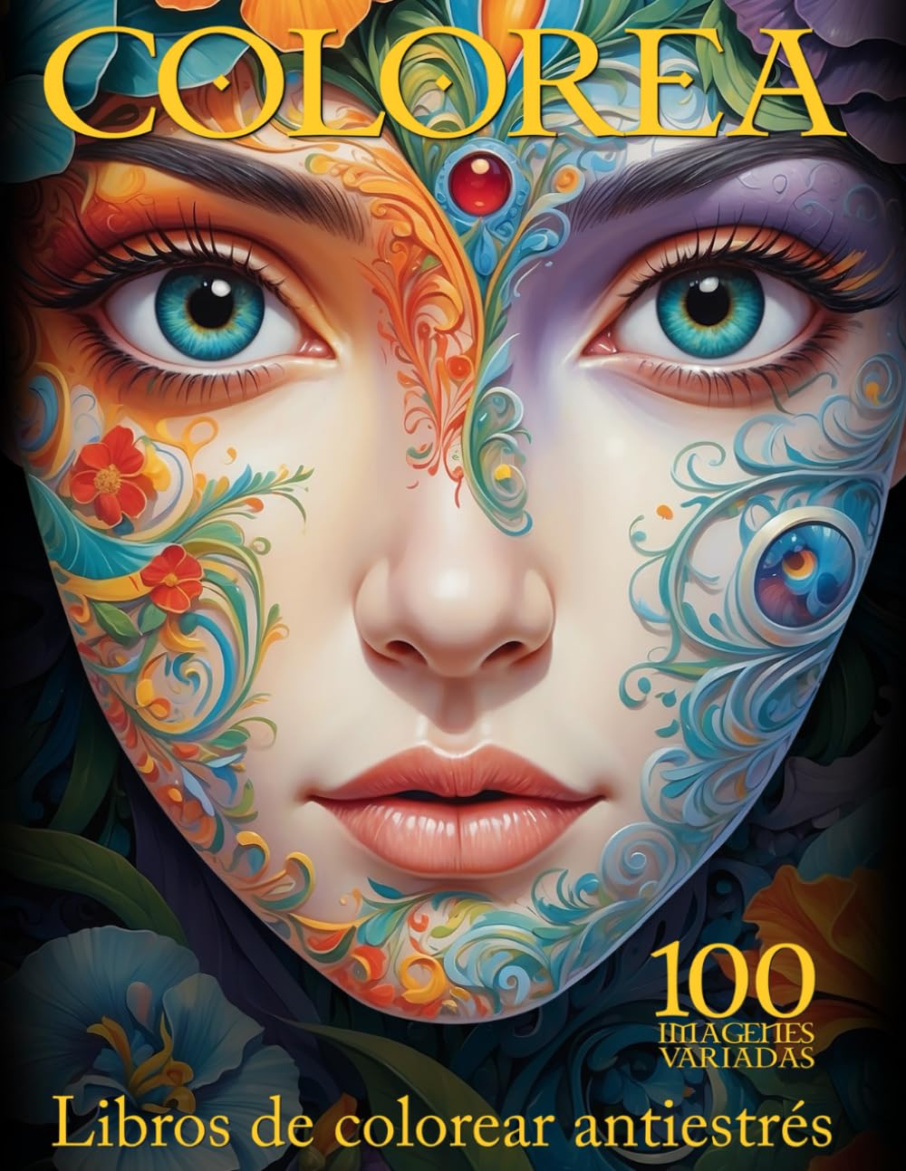 COLOREA: Libro de colorear relajante para adultos