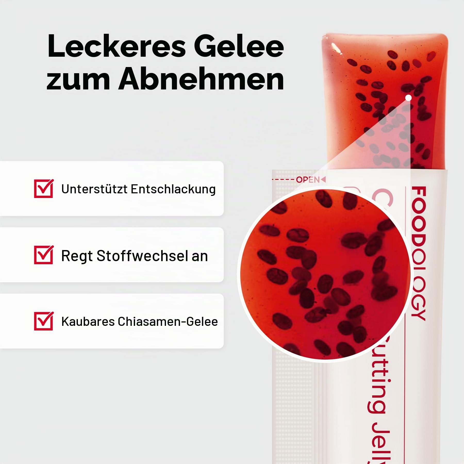FOODOLOGY Coleology Schneiden Gelee