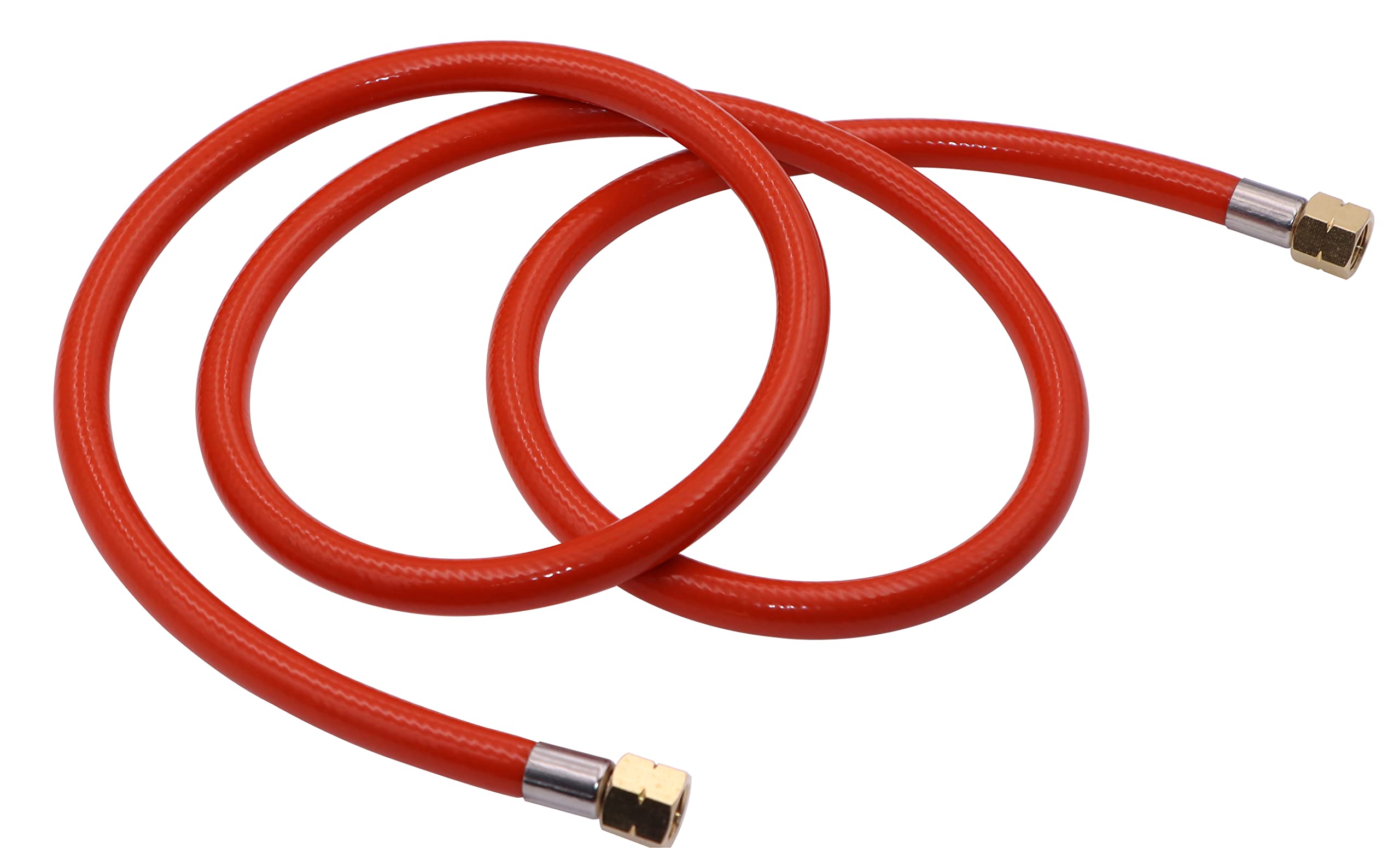 Meter Star Komplettes Propan-Feuer-Set, Gas-Steuerventil von Schornsteinteilen, komplettes System inklusive Reglerventil, Schlauch, 12-Zoll-Feuerring, Ventil: