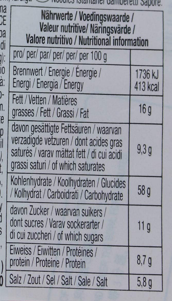 ACE+ Mi Lau Thai Instant Noodle Gamberetti 30X83 Grammo - 2490 g