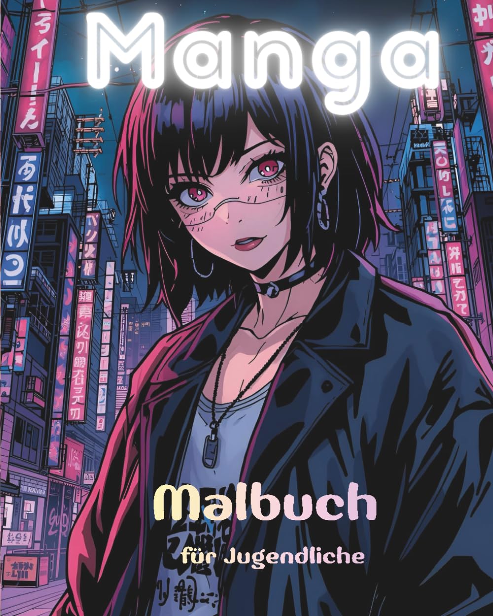 Manga – das Malbuch für Jugendliche