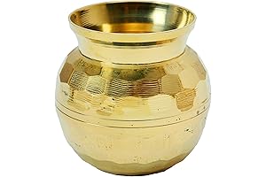 Small Brass Kalasam Lota Pot for Puja Kit