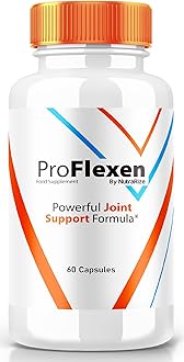 ProFlexen Capsules, ProFlexen Advanced Joint Support Formula, ProFlexen Collagen Support Pills, All Natural Supplement for Healthy and Flexible Joints, Official Pro Flexen Joint Reviews (60 Capsules)