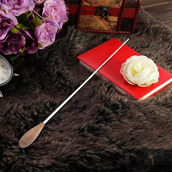 Conductor Baton Stick, Conducting Baton for Symphony, Musical Conductor Baton with Pearwood Handle, Music Baton, Orchestra Baton, Music Band Conducting Baton for Concert
