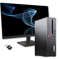 Lenovo PC Computer Completo ThinkCentre Con Monitor 27 Pollici IPS Ultra Slim | Intel Core i5 8500 | DP USBC | 16 GB | 512GB | Win 11 Pro MS Office 2021 Professional Garanzia 36 mesi (Ricondizionato)