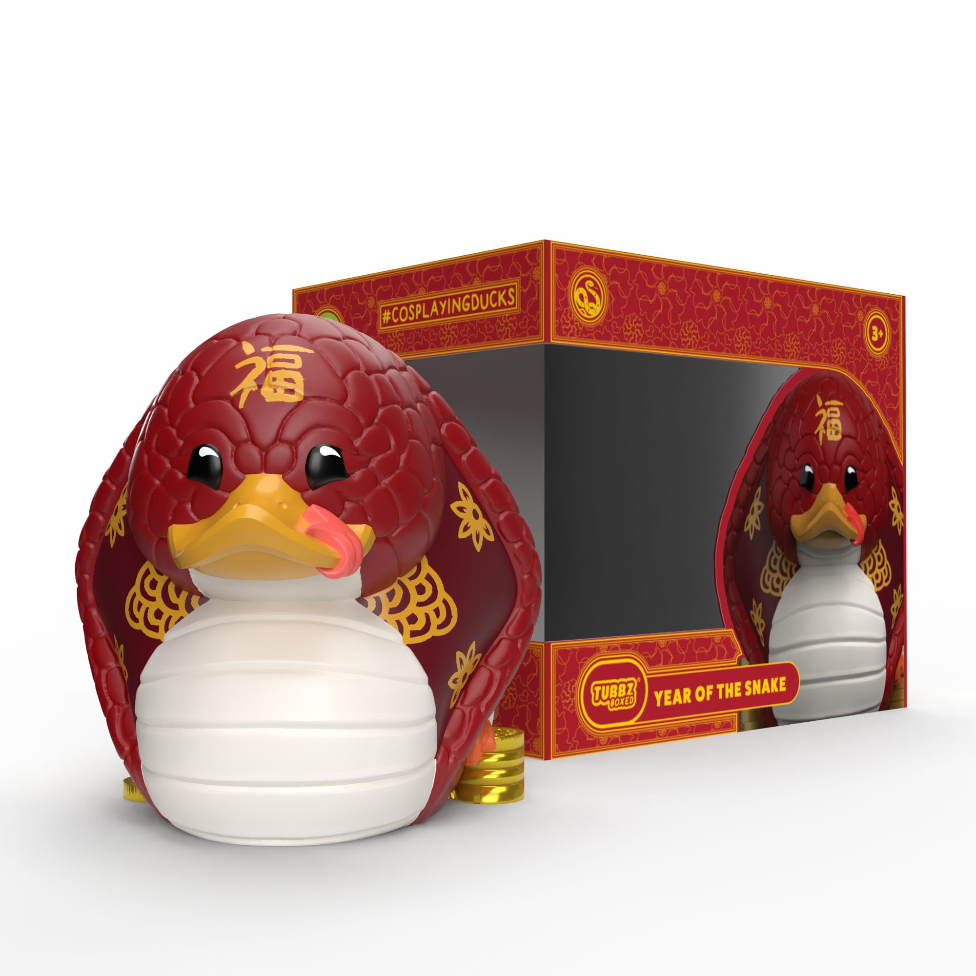 TUBBZ Boxed Edition: Chinese New Year - Year of The Snake Cosplaying Rubber Duck Vinyl Figure