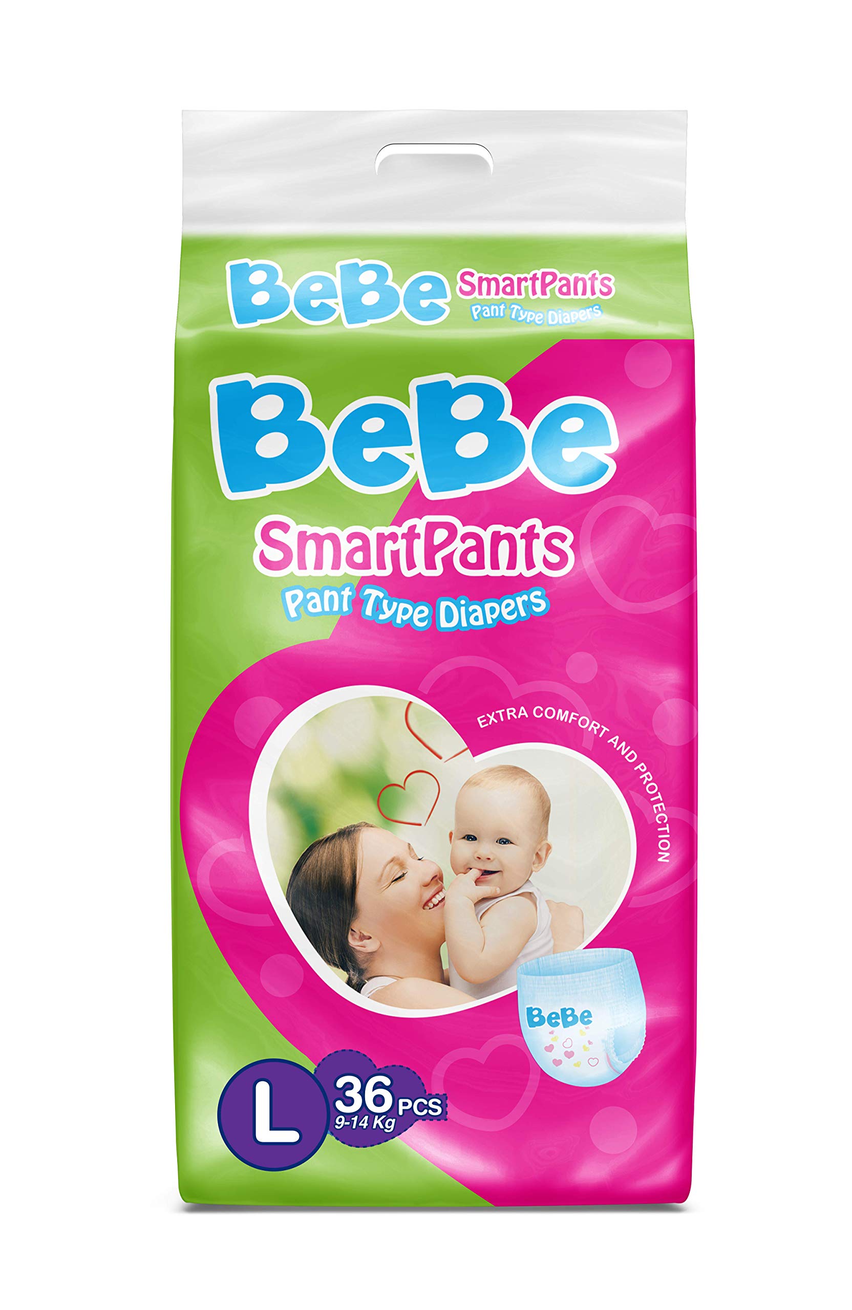 BeBe smart pants diapers large(36 count)