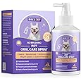 Oral Care Spray for Dogs and Cats, Anti Inflammatory Pet Breath Dental Care Spray, Dog Gingivitis Treatment, Fight Bad Breath Caused by Plaque and Gum Redness, Dog Tooth Brushing Kit, 5.1 Fl Oz