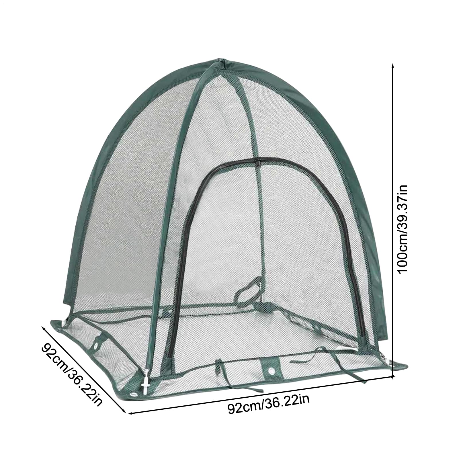 Serra Tunnel con Finestre a traliccio - Serra da giardino | Copertura | vegetale serra,Copertura di serra Pop-Up | Casa Fiori | Tenda trasparente per protezione contro il | Coperta V