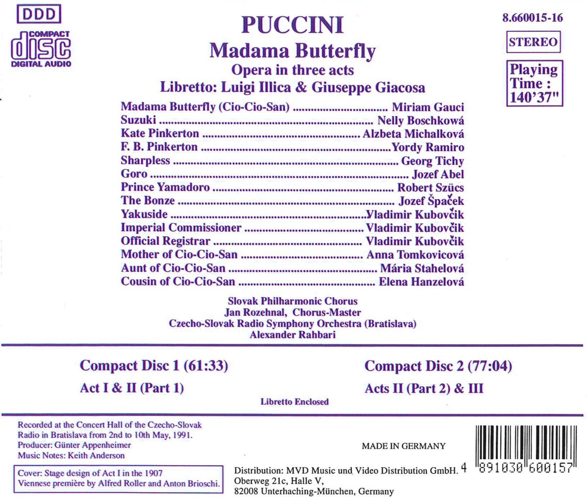 Puccini: Madame Butterfly (Gesamtaufnahme)