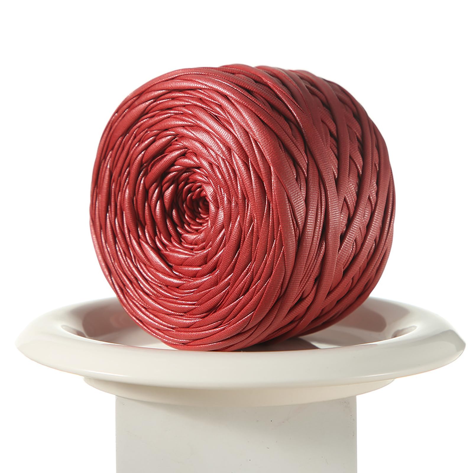 Roll of 60M Braided Weaving Cord for Craft Projects, Flat Faux Leather Look Polyester Supply for Bag Making Use Woven Purse Cord Flat Bag Braid Ribbon Strap Weaving Supply Accessory Trim Craft Spool