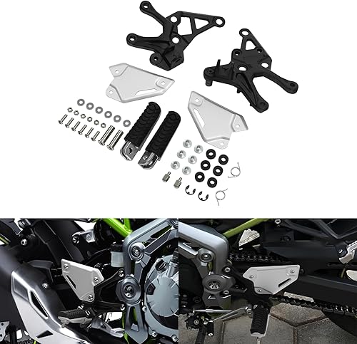 Miniatura 6 de XMT-MOTO Soporte para reposapiés delantero para Kawasaki Z900 Z 900 ABS 2017-2023