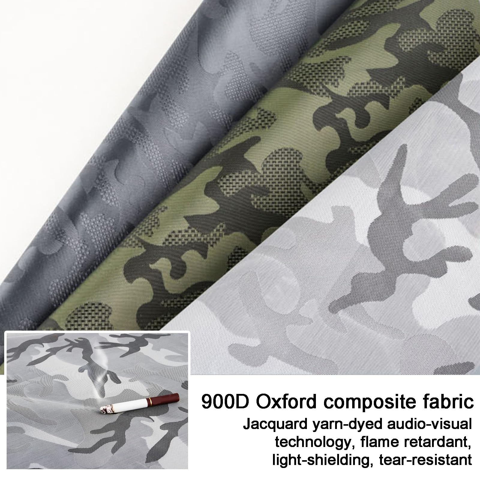 Housse Pompe a Chaleur Piscine en Tissu Oxford 900D, Cache Pompe a Chaleur Extérieur Ignifuge Mini Split, Cache Climatiseur Extérieur(Gray,100x80x43cm/39x31x17in)