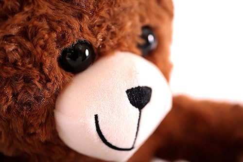 Miniatura 4 de CuddleBuddys Oso de peluche personalizado de foto y audio (marrón)