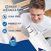 Vista 6 de Repuesto Sears/Kenmore 10657204600 Filtro de agua para nevera – compatible Sears/Kenmore 46 – 9010, 46 – 9902, 46 – 9908 nevera cartucho de filtro