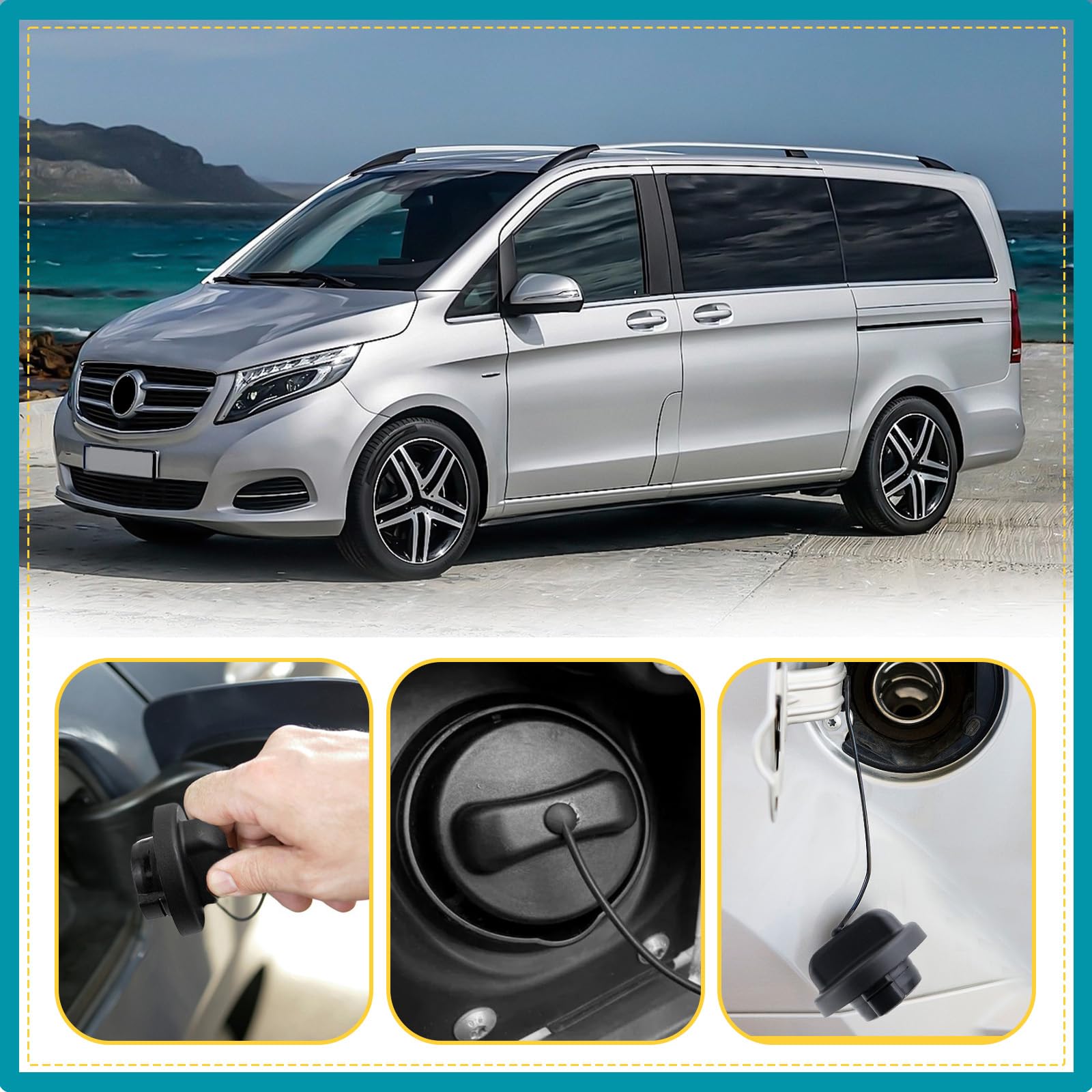 Tankdeckel passend für Mercedes Vito W639 kaufen