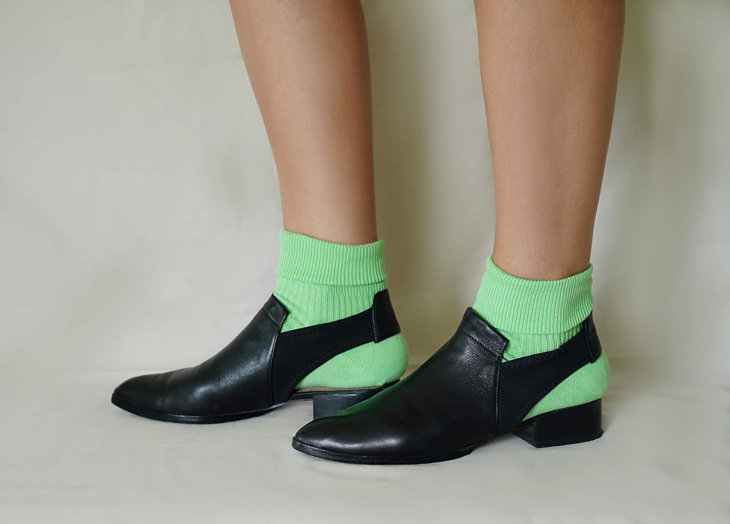 tittimitti 100% Organic Cotton Luxury Women's Socks 1 Pair. Made in Italy. - Image 5