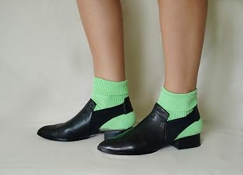 tittimitti 100% Organic Cotton Luxury Women's Socks 1 Pair. Made in Italy.