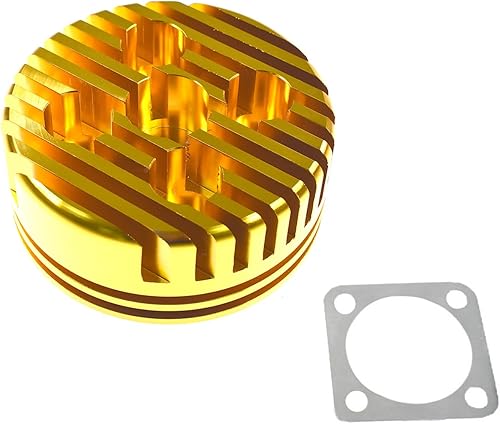 Miniatura 9 de JRL Cilindro CNC para Racing 66cc80cc Motor (Plata)