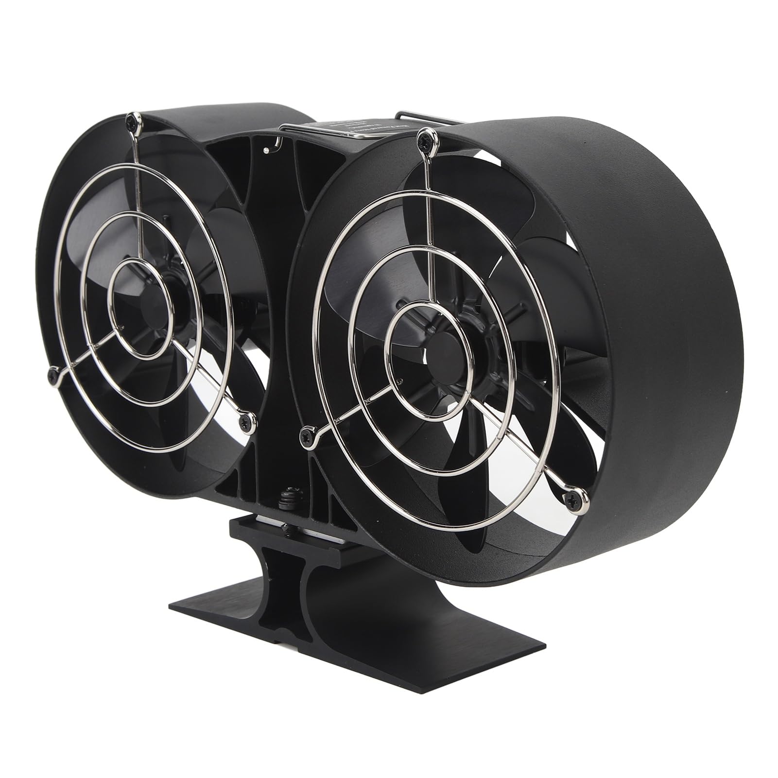 Fafeicy Ventilatore per Stufa a Doppia Testa, Diffusore di Aria Calda con